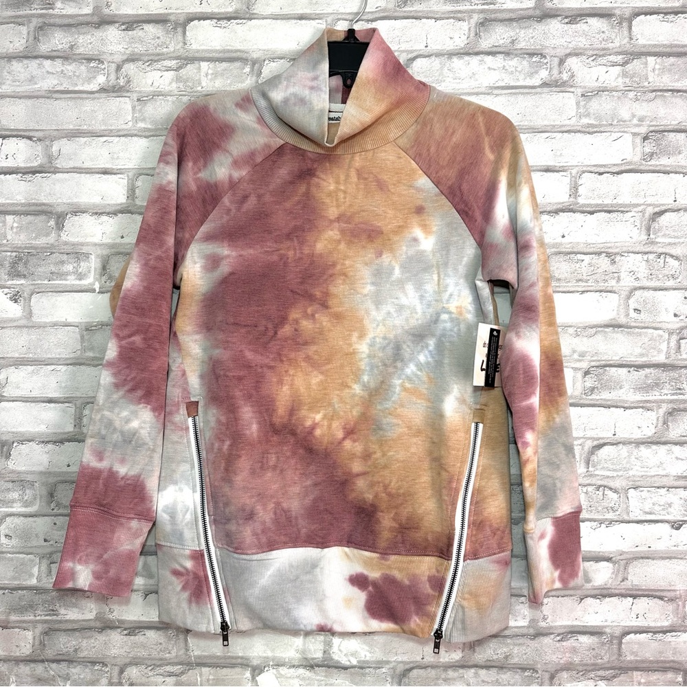The Sweatshirt Project Women’s Tie Dye Oversized Loungewear Sweatshirt